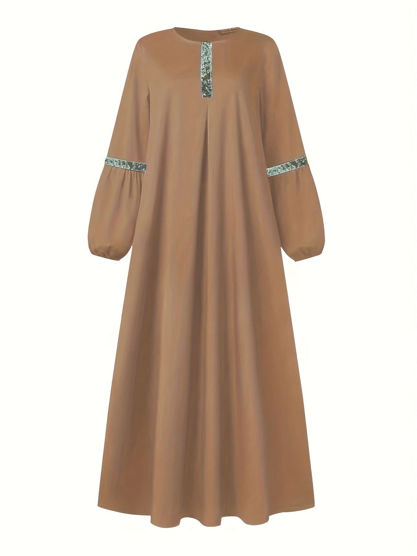 alalar-Scarf-Abaya-Elegant|Flowing Abaya Dress - فستان عباية أنيق وواسع