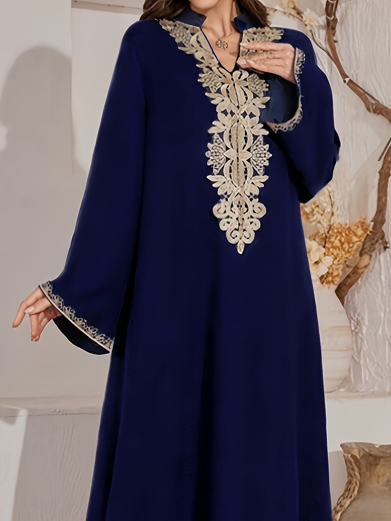 alalar- Women's Elegant Maxi Dress - عباية إسلامية رسمية