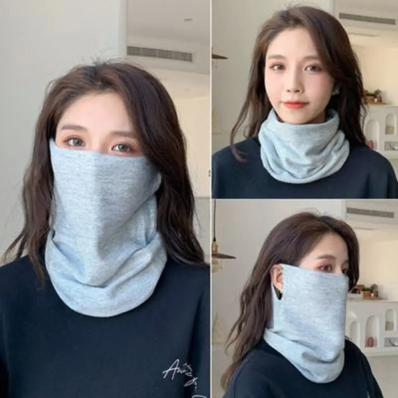alalar- Women's Autumn and Winter Ear-mounted Masks Keep Warm Neck Protection