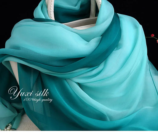 alalar-Women Fimtariah Women 100% Pure Silk Scar-وشاح حرير مية بالمية