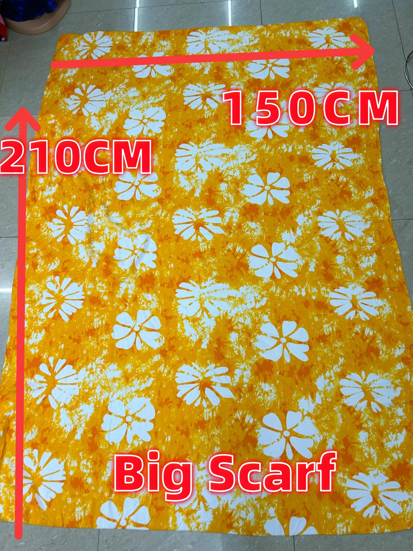 alalar-Scarf-Abaya 2025 New Muslim Abayas For Women Ramadan Fashion Sets Cotton Tie-dye Boubou Loose Femme Robe With 210x150cm Oversize Scarf