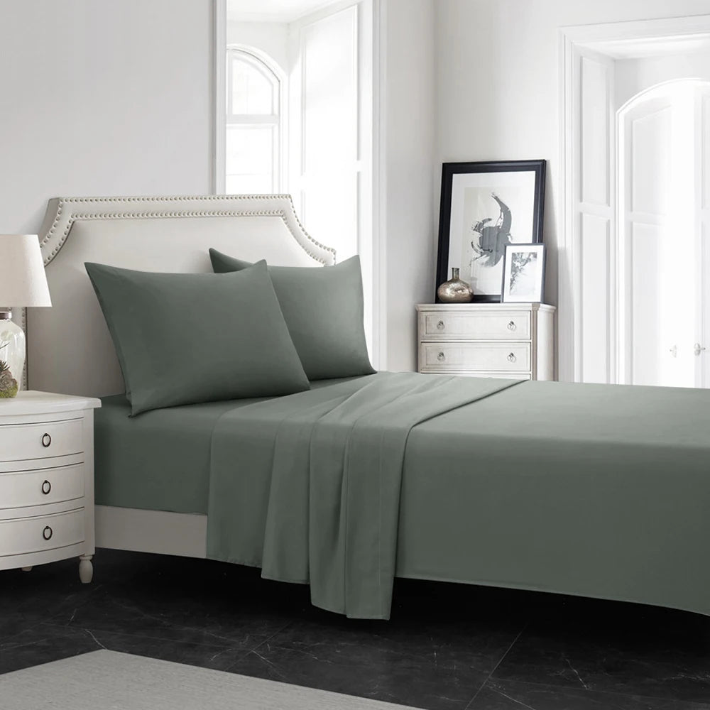 alalar-4pcs Sheet Set Lightweight Super Soft-اربع قطع