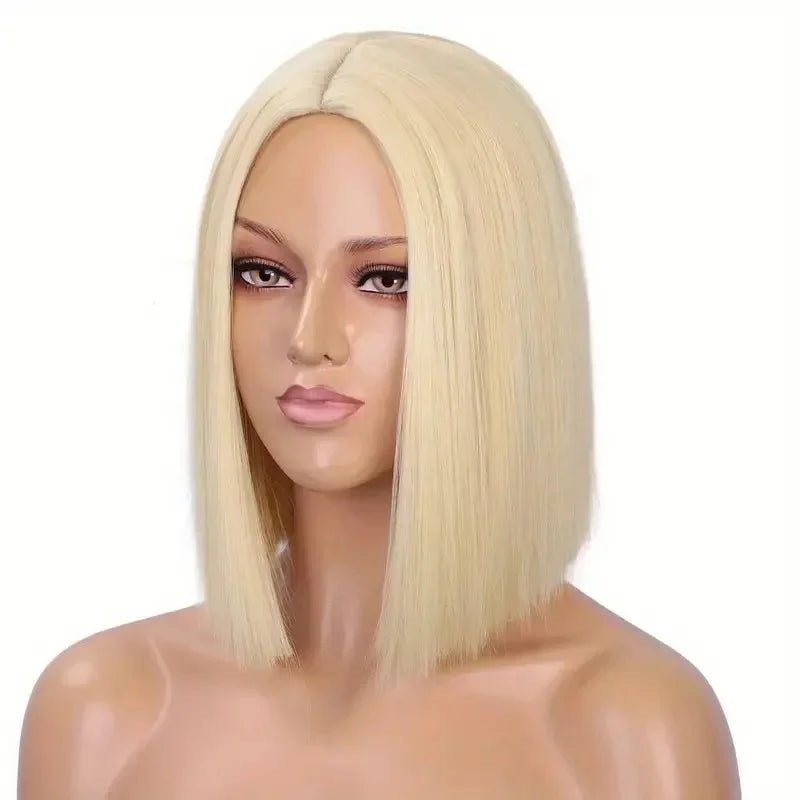 alalar-HairCare Hot Sale Of The Season New Gradient Light Grey Middle Part Wig High