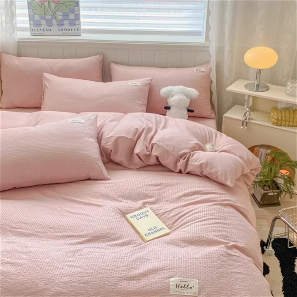 alalar-Cotton Four Piece Set, Non All Cotton Bedding, Pure Cotton Bedding-أفرشة من القطن الاصلي