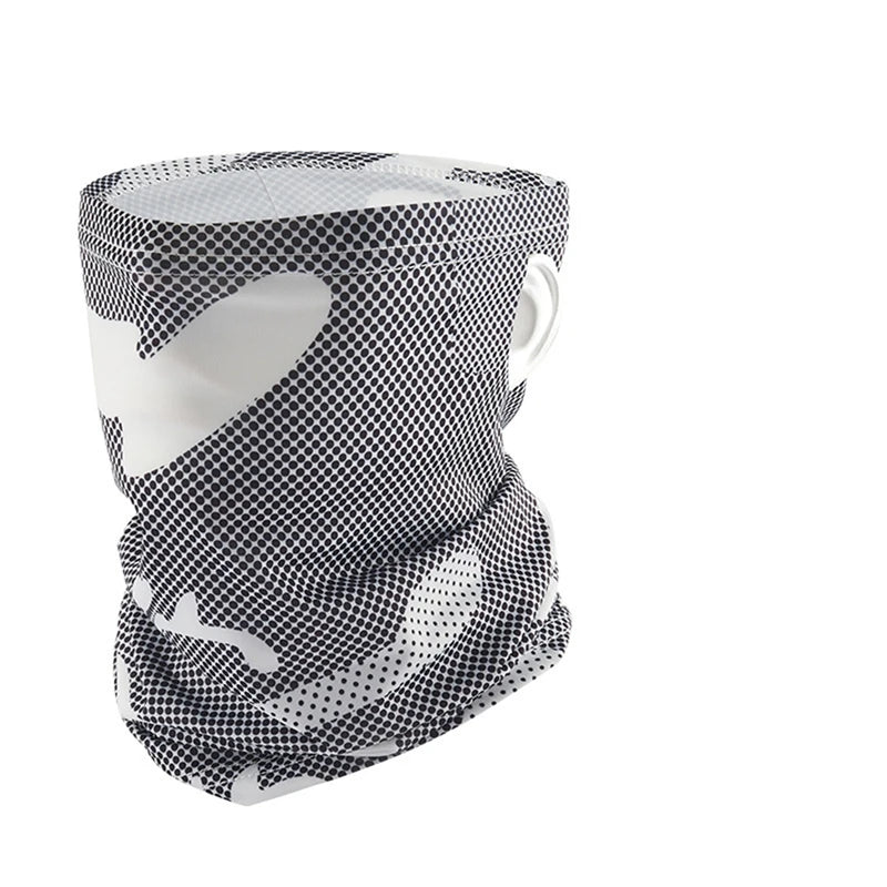 alalar-Men Silk Face Cover Neck Breathable Hiking Scarf