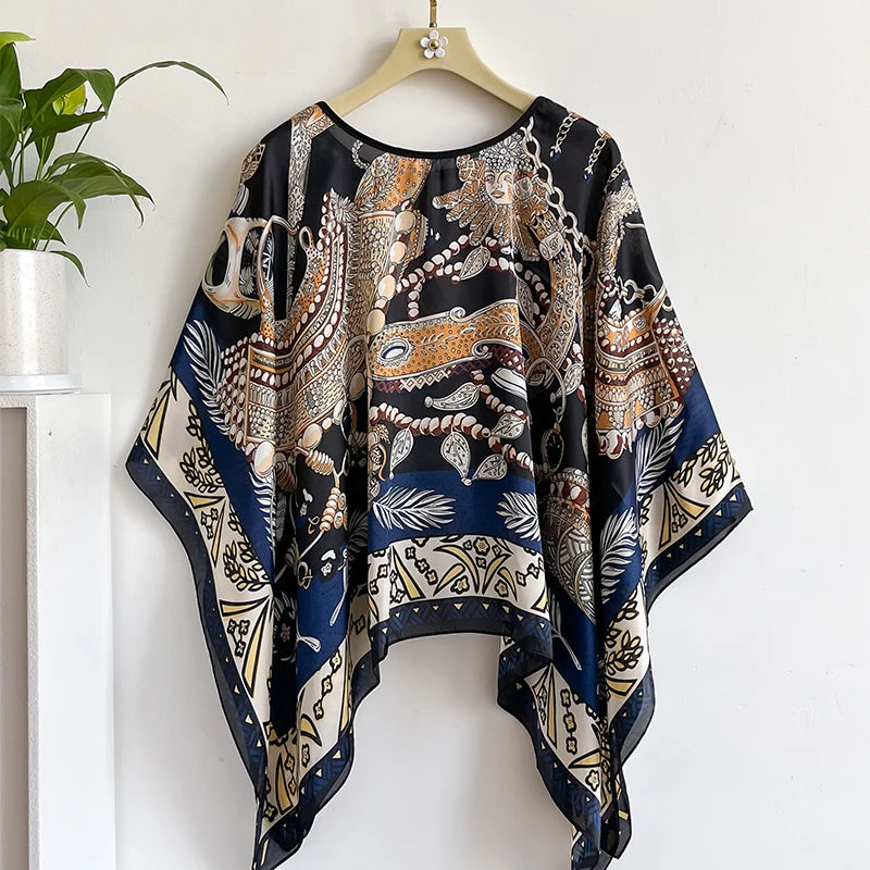 alalar-2024 New Silk Scarf 110x110cm Luxury