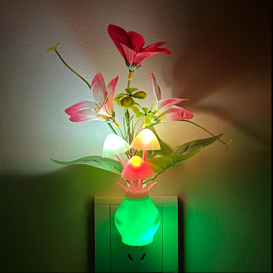 alalar-Plug-in Night Light with Auto Light Sensor-مصباح ليلي مع مستشعر ضوء تلقائي