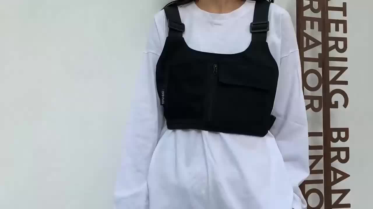 alalar- Adjustable Cross Strap Sports Chest Bag, Unisex Streetwear Belt Bag-حقيبة الحج للرجال والنساء