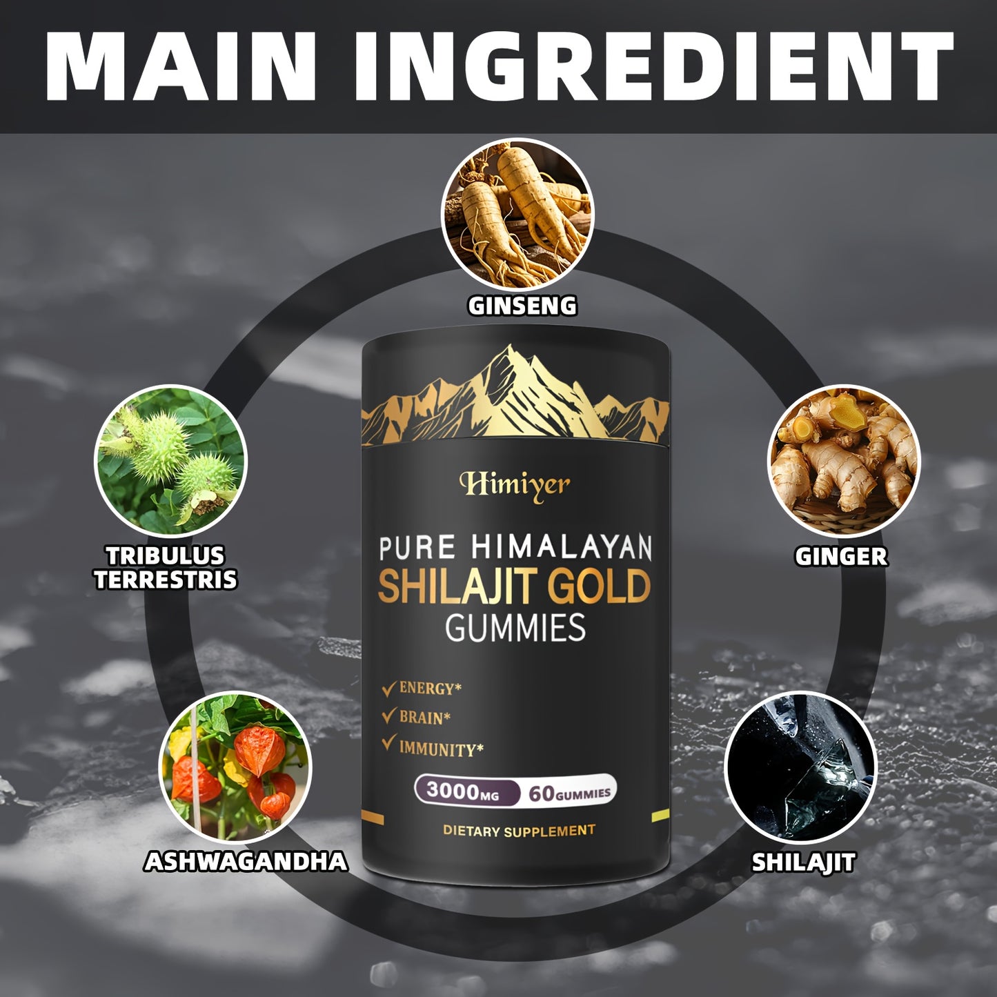 Himiyer Pure Himalayan Shila Gummies -
