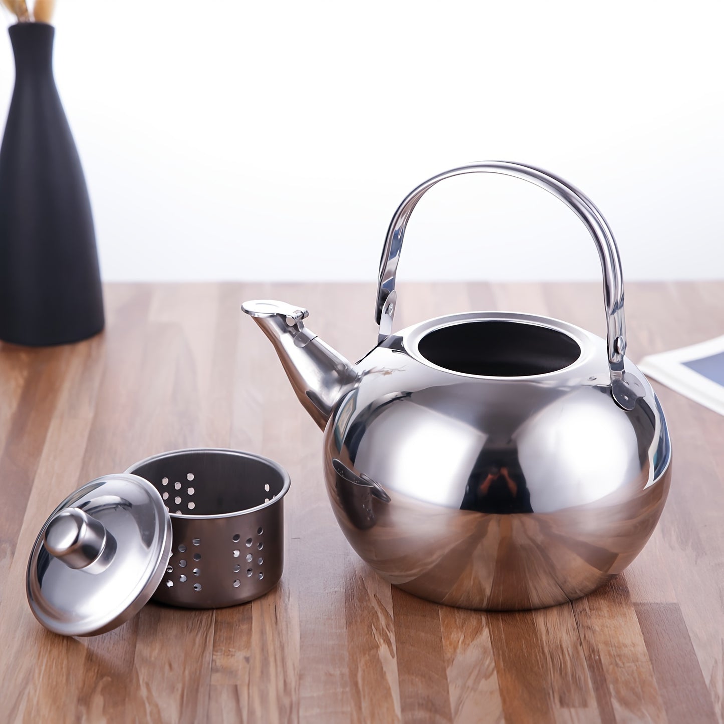 [Stainless Steel Tea Kettle-كتلي استيل