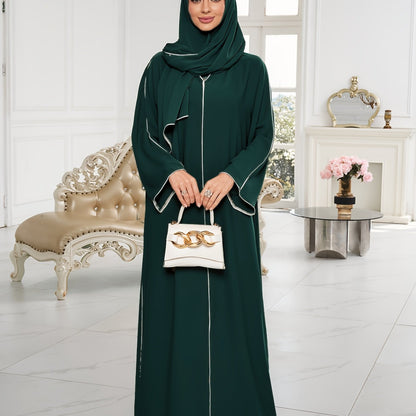 alalar-Scarf-Abaya-1 Set of Hijab + Dress: Stylish