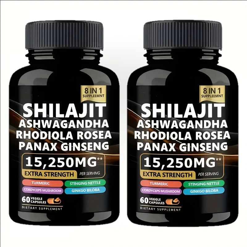 alalar- Shilajit Pure Himalayan 9000MG, Energy Support-شيلاجيت لزيادة الطاقة يعتبر  فيتامين الحياة
