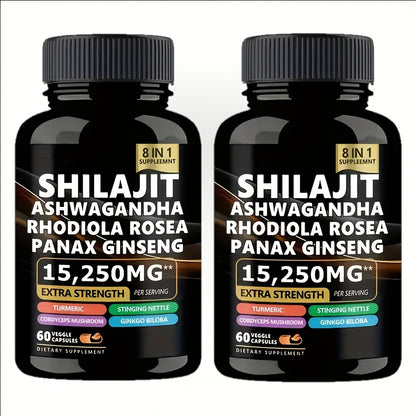alalar- Shilajit Pure Himalayan 9000MG, Energy Support-شيلاجيت لزيادة الطاقة يعتبر  فيتامين الحياة