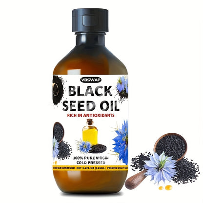 alalar- Cold Pressed Black Seed Oil - زيت حبة البركة الطبيعي للوجه، العناية بالشعر
