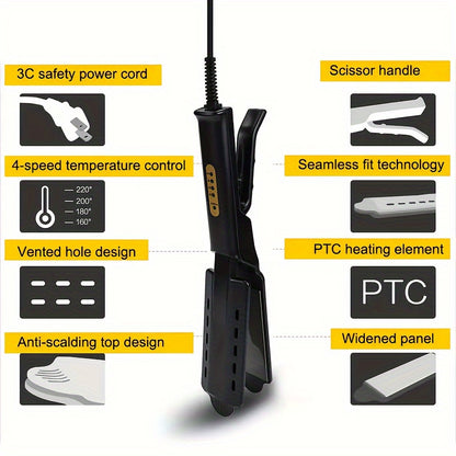 alalar-4-Speed Temperature Control Professional Hair Straightener-فرد وتجعيد الشعر الاحترافية بأربع سرعات للتحكم في درجة الحرارة