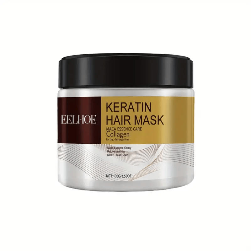 alalar-Pack Keratin Hair Mask with Maca Essence & Collagen-   -كولاجين للشعر-الشعر علاج وإصلاح