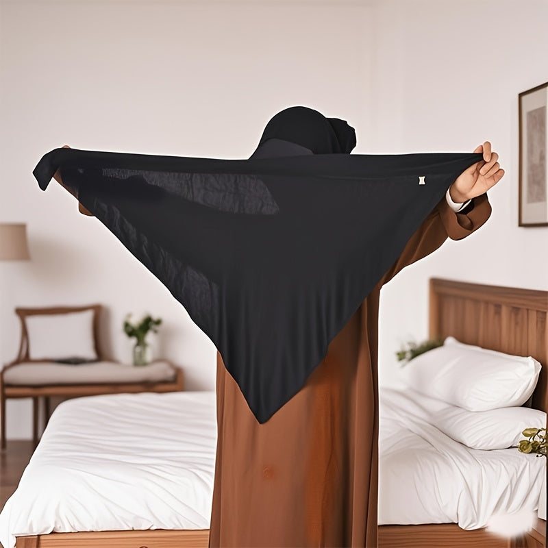 alalar- Lightweight Elastic Hijab for Ramadan, Casual & Outdoor Wear -