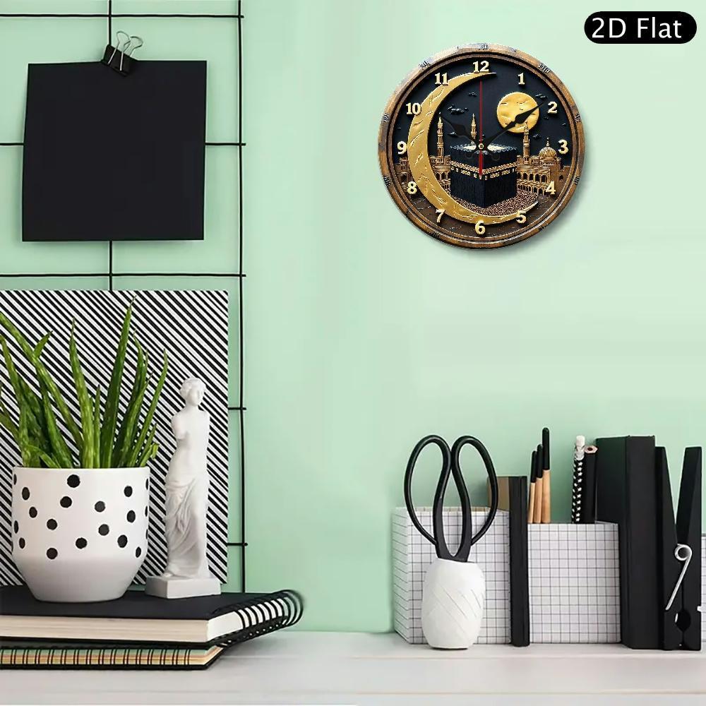 alalar- Kaaba Clock - -ساعة برسم الكعبة