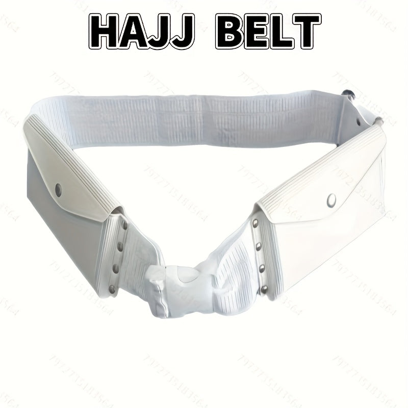 alalar-1pc Multi-functional Adjustable Islamic Muslim Worship Belt Waist Bag- حزام العمرة والحج والطواف