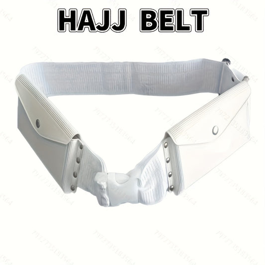 alalar-1pc Multi-functional Adjustable Islamic Muslim Worship Belt Waist Bag- حزام العمرة والحج والطواف