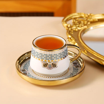 alalar- 6 Cups And 6 Saucers Set- فناجين ايطالية عدد محدود