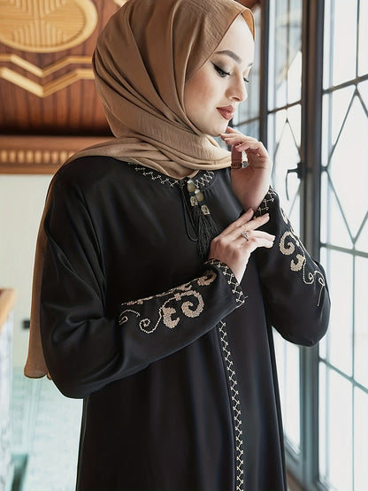 alalar | Full-Coverage Floor-Length Abaya – Modest & Elegant Design