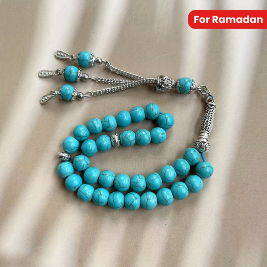 alalar-Vintage Style -سبحة عدد 33 تركواز-33 -99