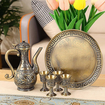 Vintage  Coffee Pot -دلة وفنجان