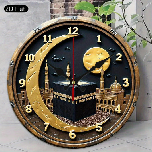 alalar- Kaaba Clock - -ساعة برسم الكعبة