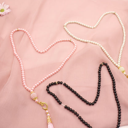 alalar-2ps 99 Beads  Pearl Tasbeeh-