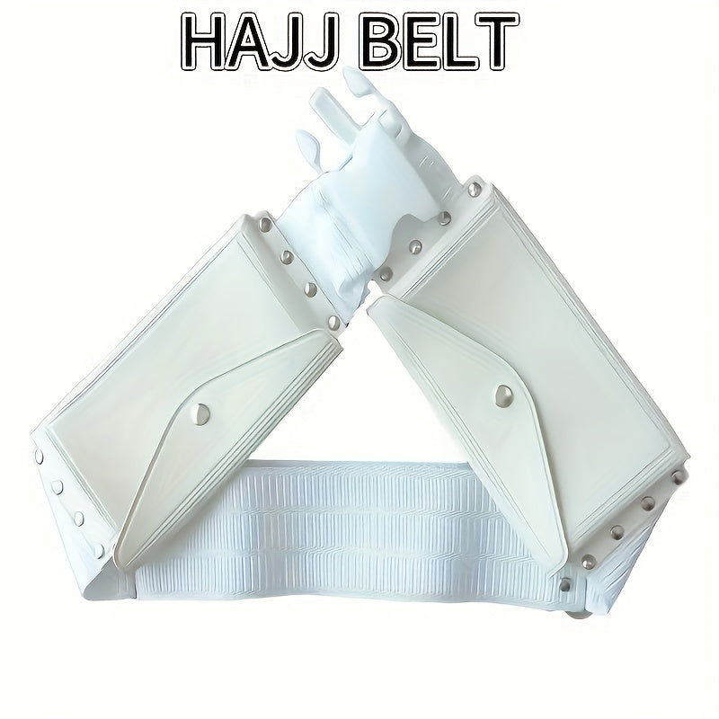 alalar-1pc Multi-functional Adjustable Islamic Muslim Worship Belt Waist Bag- حزام العمرة والحج والطواف