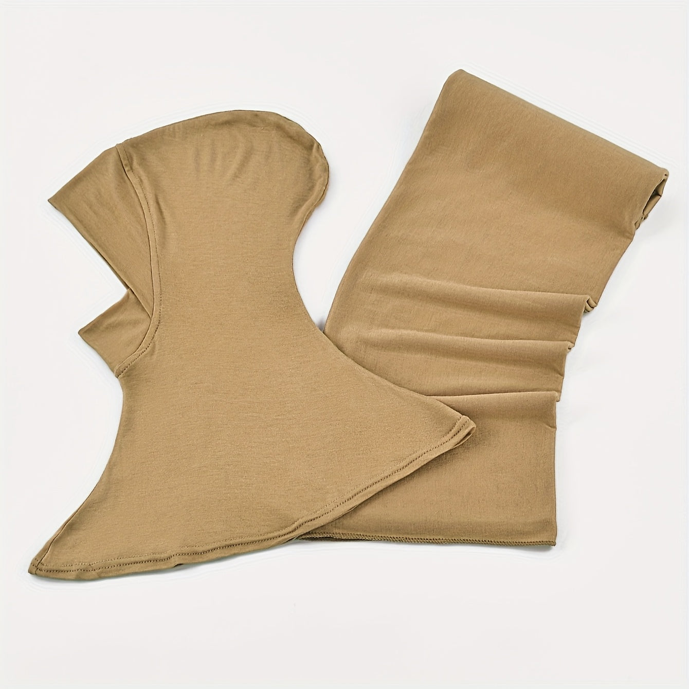 alalar-2pcs Muslim Women's Headscarf Set with Base Cap and Hair Tie-طقم حجاب نسائي مسلم مكون من قطعتين مع غطاء أساسي وربطة شعر،