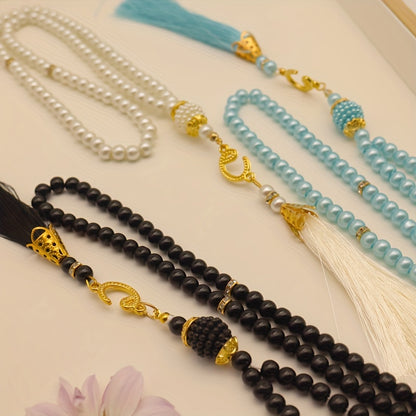 alalar-2ps 99 Beads  Pearl Tasbeeh-