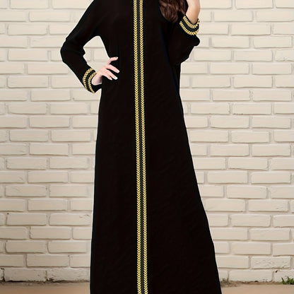 alalar-Women's Muslim Abaya Robe -عباءة نسائية إسلامية