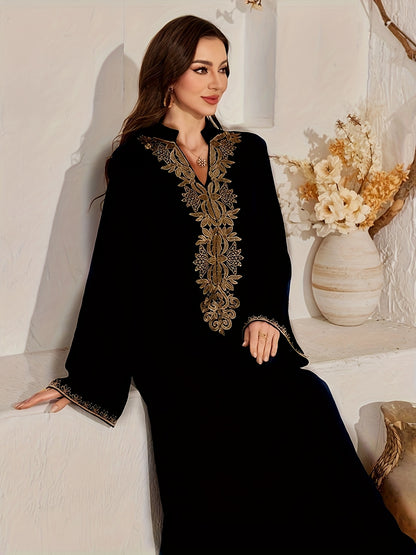 alalar- Women's Elegant Maxi Dress - عباية إسلامية رسمية