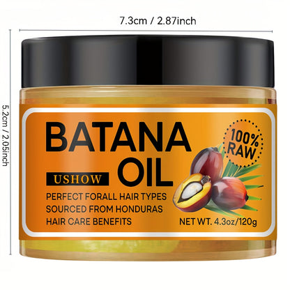 alalar-Honduras Batana Hair Oil - 100% Raw, Moisturizing & Smoothing Treatment for All Hair Types, Ideal for Dry Hair & Scalp Care -علاج فروة الرأس وترطيب وعلاج تقصف الشعر الجاف