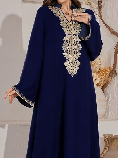 alalar- Women's Elegant Maxi Dress - عباية إسلامية رسمية