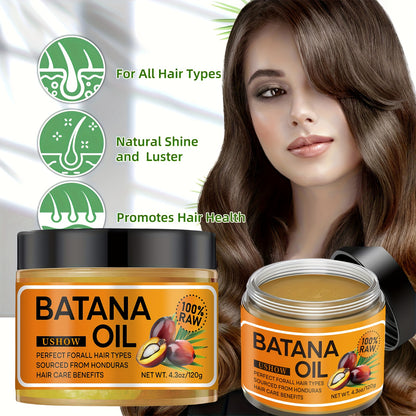 alalar-Honduras Batana Hair Oil - 100% Raw, Moisturizing & Smoothing Treatment for All Hair Types, Ideal for Dry Hair & Scalp Care -علاج فروة الرأس وترطيب وعلاج تقصف الشعر الجاف