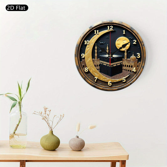 alalar- Kaaba Clock - -ساعة برسم الكعبة