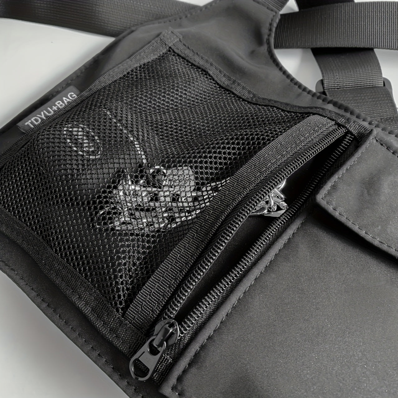 alalar- Adjustable Cross Strap Sports Chest Bag, Unisex Streetwear Belt Bag-حقيبة الحج للرجال والنساء