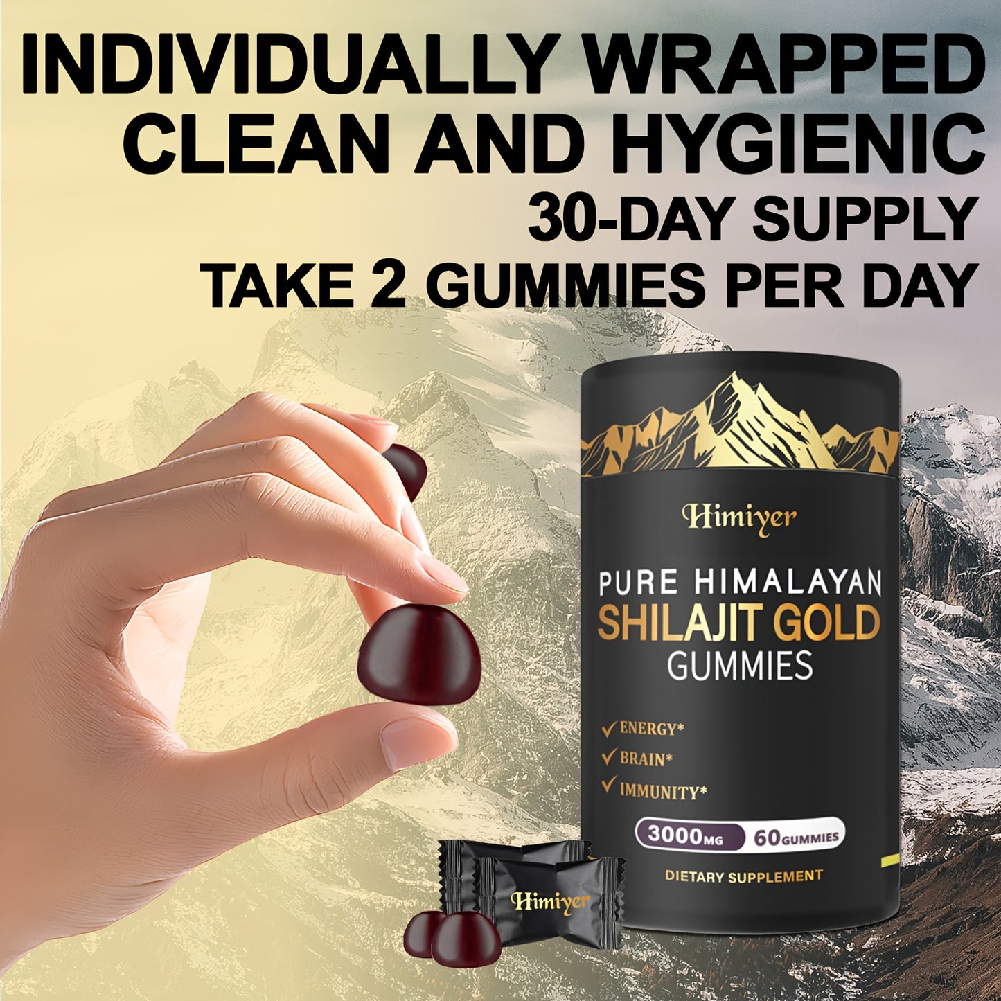 Himiyer Pure Himalayan Shila Gummies -