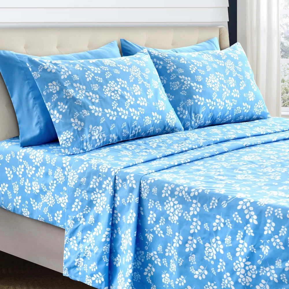 alalar-Soft Microfiber, Wrinkle-Free, Luxurious Printed Bed Sheets