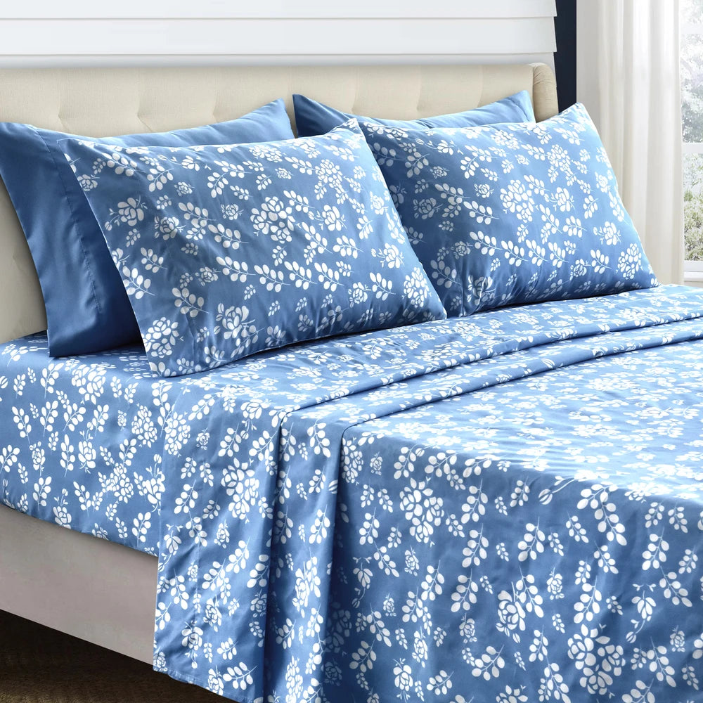 alalar-Soft Microfiber, Wrinkle-Free, Luxurious Printed Bed Sheets