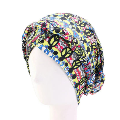 alalar-Cotton print muslim turban scarf for women islamic inner hijab caps