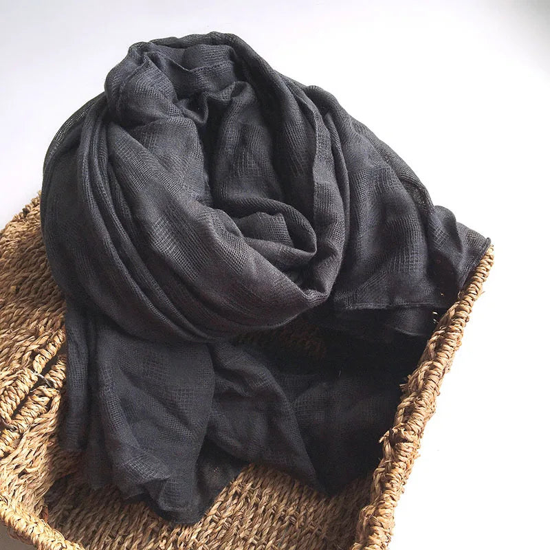 alalar | Oversized Women’s Hijab Scarf 150×190 – Soft Turban Style Wrap