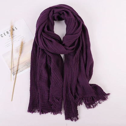 alalar | Soft Linen Cotton Scarf for Women – Lightweight Everyday Hijab