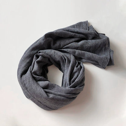 alalar | Women’s Winter Cotton & Linen Scarf – Warm Seasonal Shawl