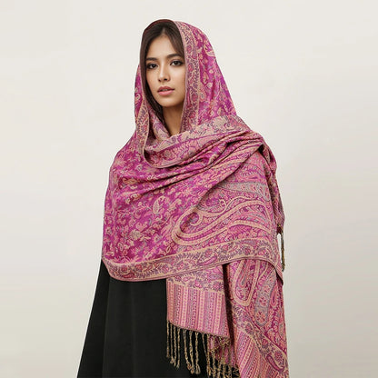 alalar | Bohemia Pashmina Hijab — Long Cashmere-Feel Shawl