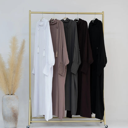 ALALAR | Hooded Jilbab Dress for Women – Eid Ramadan Morocco Kaftan Dubai Modest Long Robe 2026