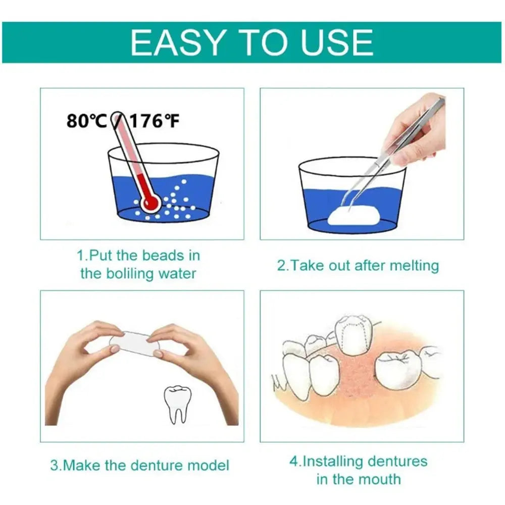 alalar-Health-Beauty 10/30ML Resin Tooth Repair Glue Shapeable Teeth Gaps Filling يمكن استخدامه لإصلاح الأسنان المكسورة مؤقتًا وملء الفجوات وإصلاح التسوسات للحفاظ على مظهر أسنانك أنيقًا وجميلًا.